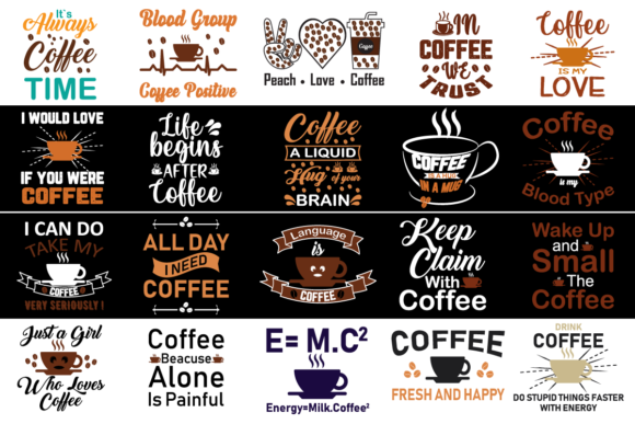Coffee Sublimation Bundle 20 Designs Review