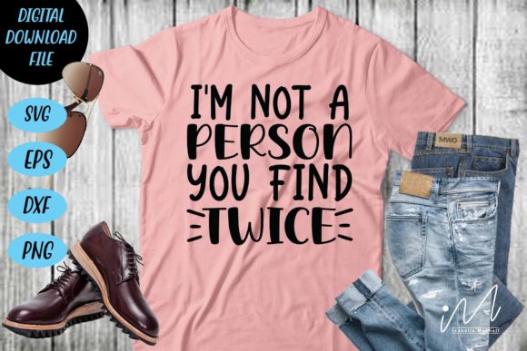 I m Not a Person You Find Twice Embroidery Review