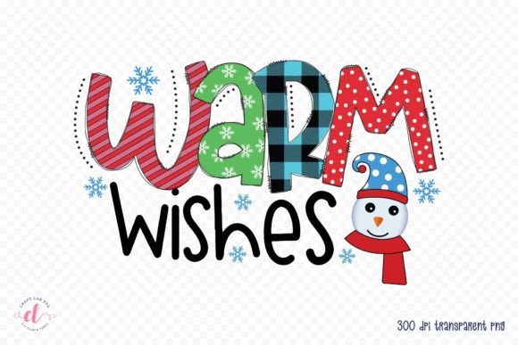 Warm Wishes Snowman Sublimation Design Review